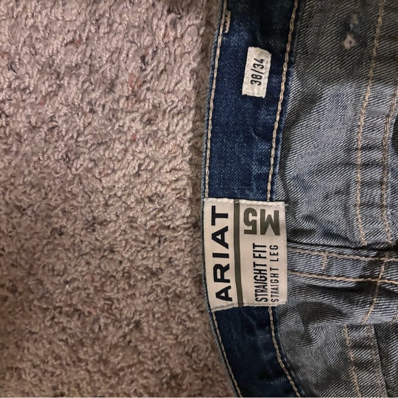 Ariat Men's Straight Jeans - Blue - Picture 2 of 2